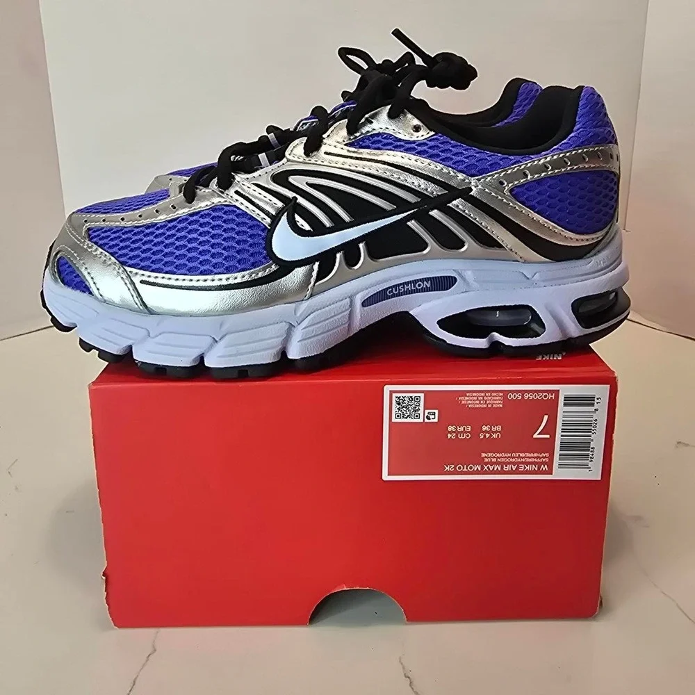 Nike Air Max Moto 2K Sapphire/Hydrogen Nlue ( HQ2056 500) Women's - 7
